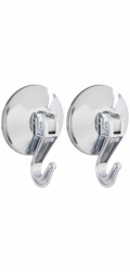 Wenko Přísavné háky Lever Chrome, 2 ks