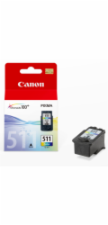 Canon CARTRIDGE CL-511 barevná pro  PIXMA iP2700, MP2x0, MP49x, MX3x0, MX410, MX420 (245 str.)