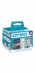 Dymo LabelWriter ORIGINAL štítky do složek, úzké 38x190 mm, 1 role se 110 štítky (bílé, s permanentním lepidlem, S0722470)