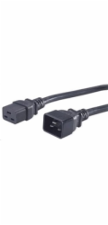 PREMIUMCORD Kabel napájecí 230V/16A prodlužovací 3m (konektory IEC 320 C19 - IEC 320 C20)
