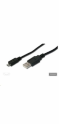 PREMIUMCORD Kabel USB 2.0 A - Micro B propojovací 1m