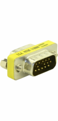 Delock Adaptér DB15 (VGA) samec/samec