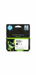 HP 950XL Black Ink Cart, 53 ml, CN045AE (2,300 pages)