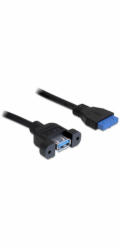 Delock kabel interní 19pin USB 3.0  > 1 x USB 3.0-A samice