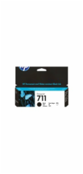 HP 711 Black DJ Ink Cart, 38 ml, CZ129A