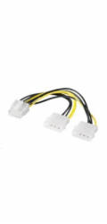 PREMIUMCORD Napájecí redukce 2x MOLEX PCI-e 8pin