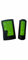 W-star Tester kabelů UTP WS468EC RJ45 RJ11 indikace LED diodami černá
