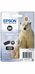 Epson Singlepack Photo Black 26 Claria Premium Ink