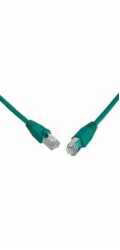 SOLARIX patch kabel CAT5E SFTP PVC 15m zelený snag-proof