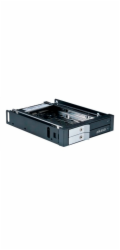 AKASA HDD box Lokstor M21, 2x 2.5" SATA HDD/SSD do 3.5" interní pozice, černá