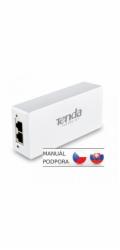 Tenda POE30G-AT Tenda PoE30G-AT Gigabit Ethernet Power Injector, 30W, 802.3at, 802.3af,48V,PD Autodet.
