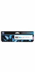 HP 980 - 86.5 ml - azurová - originální - inkoustová cartridge - pro Officejet Enterprise Color MFP X585; Officejet Enterprise Color Flow MFP X585