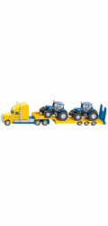 Nákladní automobil SIKU FARMER s traktory New Holland, model vozidla