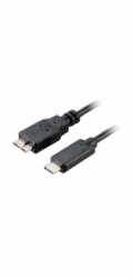 AKASA - USB 3.1 typ C na mikro B adaptér - 100 cm