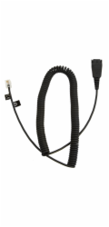 Jabra QD-RJ10, 0,5-2 m, coiled, Siemens
