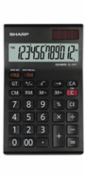 SHARP kalkulačka - EL-124TWH - černá