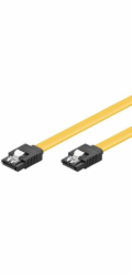 PremiumCord 0,3m SATA 3.0 datový kabel 1.5GBs / 3GBs / 6GBs, kov.západka