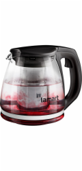 Lamart LT7025 Konvice na čaj VERRE 1,1 l, černá