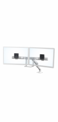 Ergotron 45-476-224 ERGOTRON HX Desk Dual Monitor Arm, stolní rameno pro 2 monitry až 32", černé