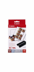 Canon KC18IL papír 22x17,3mm 18ks do termosublimační tiskárny