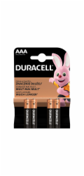 baterie Duracell 1,5  AAA  4-pack  blist