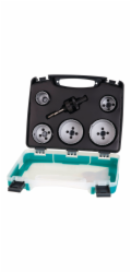 Sada děrovek - elektro a sanita Wolfcraft 3764000
