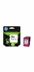 HP 704 Tri-color Original Ink Advantage Cartridge inkoustová náplň 1 kusů Originální Azurová, Purpurová, Žlutá