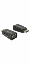 DeLOCK adaptér HDMI-A samec > VGA samice se zvukem