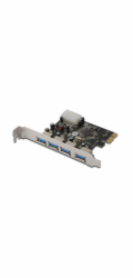 Digitus DS-30221-1 Digitus USB 3.0, 4 Port, PCI Express Add-On karta 4 porty A / F External, VL805 chipset