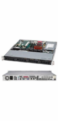 SUPERMICRO 1U chassis 4x 3,5" HS SAS/SATA, 350W (80PLUS Platinum)