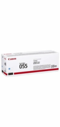 Canon TONER CRG-055 azurový pro i-SENSYS LBP663Cdw, LBP664Cx, MF742Cdw, MF744Cdw (2 100 str.)