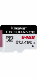 Kingston MicroSDXC karta 64GB microSD XC High Endurance, 95R Class 10 UHS-I U1
