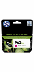 HP 963XL - 23.25 ml - Vysoká výtěžnost - purpurová - originální - inkoustová cartridge - pro Officejet Pro 9010, 9012, 9014, 9015, 9016, 9019, 9020, 9022, 9025