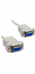 PREMIUMCORD Kabel sériový 5m Laplink (Canon 9F/9F, rozebírací, RS232)