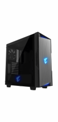 GIGABYTE case GB-AC300G, RGB Lighting, bez zdroje, transparentní bok, Mid tower