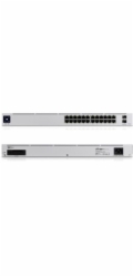 UBNT UniFi Switch USW-Pro-24-POE Gen2 [24xGigabit, 400W PoE+ 802.3at/af/bt, 2xSFP+, 88Gbps]