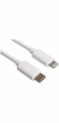 PREMIUMCORD Apple Lightning - USB-C USB nabíjecí a datový kabel MFi pro Apple iPhone/iPad, 1m