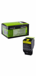 Lexmark toner 702HYE Yellow High Yield Corporate Cartridge (3k) pro CS310/410/510
