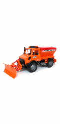 Bruder Mercedes Benz UNIMOG Sypač s radlicí