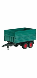 Bruder Professional Series Tandemaxle sklápěcí přívěs s odnímatelnou střechou (02010)
