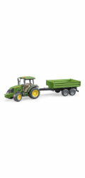 Bruder Traktor John Deere s valníkem