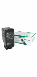 Originální toner Lexmark pro CS/X727, CS728, azurová (75B20C0)