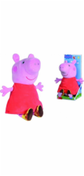 Simba-Dickie Peppa Pig se zvukem (růžová/červená, 22 cm)