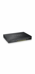 Zyxel XS1930-12HP-ZZ0101F síťový přepínač Řízený L3 10G Ethernet (100/1000/10000) Podpora napájení po Ethernetu (PoE) Černá