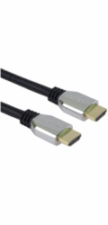 PREMIUMCORD Kabel HDMI 2.1 High Speed + Ethernet kabel (Zinc Alloy krytky, zlacené konektory) 2m