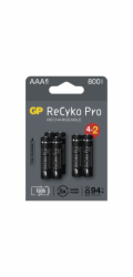 GP Nabíjecí bat. ReCyko Pro AAA (HR03) 800mAh- 6ks