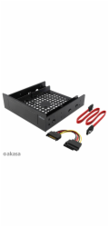 AKASA adaptér 3.5" interní zařízení/SSD/HDD + SATA kabely