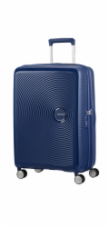 American Tourister Soundbox Spinner  Exp. 67 Navy