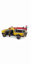Bruder Dodge RAM pobřežní hlídky se záchranářem a příslušenstvím