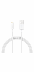 Baseus Datový kabel Superior Series USB/Lightning 1m (2.4 A) bílá